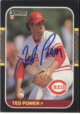 Autographed Baseball Cards - Hand Signed Players Last Names P thru Z - You Pick