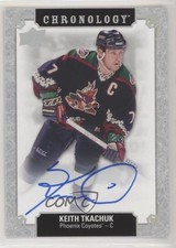 2018 Upper Deck Chronology Franchise History Keith Tkachuk #FH-PC-KT Auto 02hk