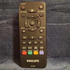 Original Philips NC098 Genuine BLU-RAY DVD Player Remote Control