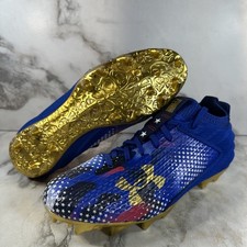 Under Armour UA Blur 2 MC Football Cleats Mens SZ 8 USA Freedom Blue 3027307-400