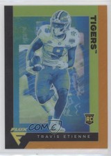 2021 Panini Chronicles Draft Picks Flux Orange Travis Etienne Jr #242 0sw9