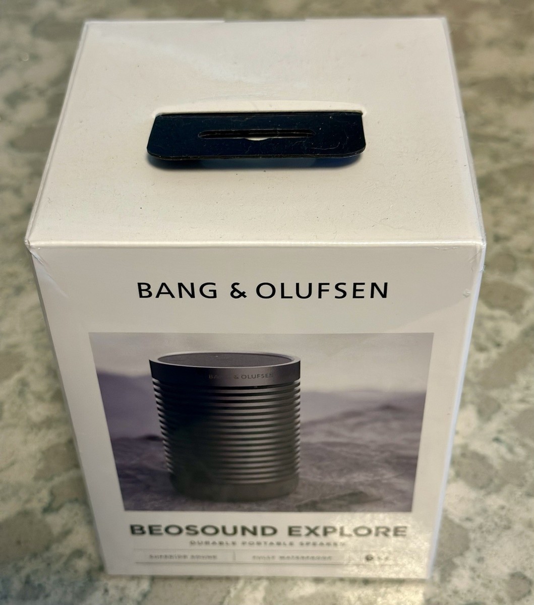 Brand New Bang & Olufsen Beosound Explore W Bluetooth Speaker
