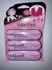 HOLLYWOOD FASHION SECRET Fashion Tape Tin - 36 pre-cut pack of 3 count 
