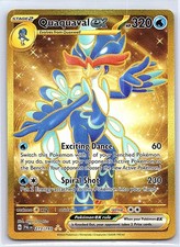 QUAQUAVAL EX 273/193 HYPER RARE PALDEA EVOLVED POKEMON HOLO NEAR MINT