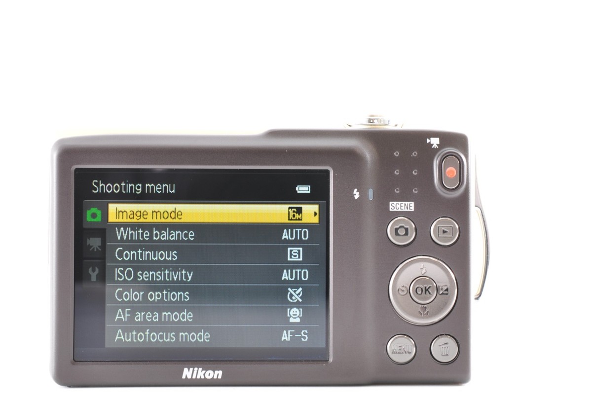 【美品】Nikon COOLPIX S3300 ゴールド 金色 コンデジ Nikon Coolpix S3300 Gold w/Box Near Mint Compact Digital