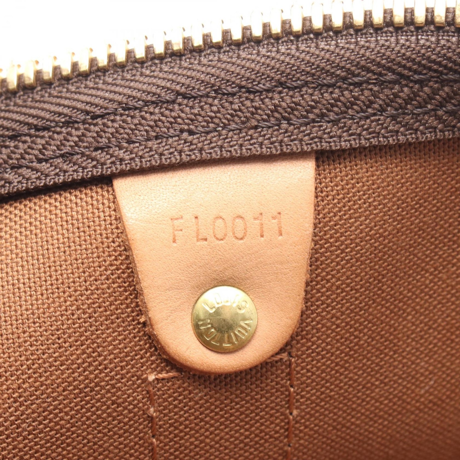 LOUIS VUITTON Keepall 55 travel hand bag M41424 Monogram leather Brown Used LV thumbnail 5