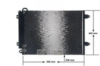 Klimakondensator Mit Trockner FüR VW CC B7 358 Passat 05-16 3C0820411C