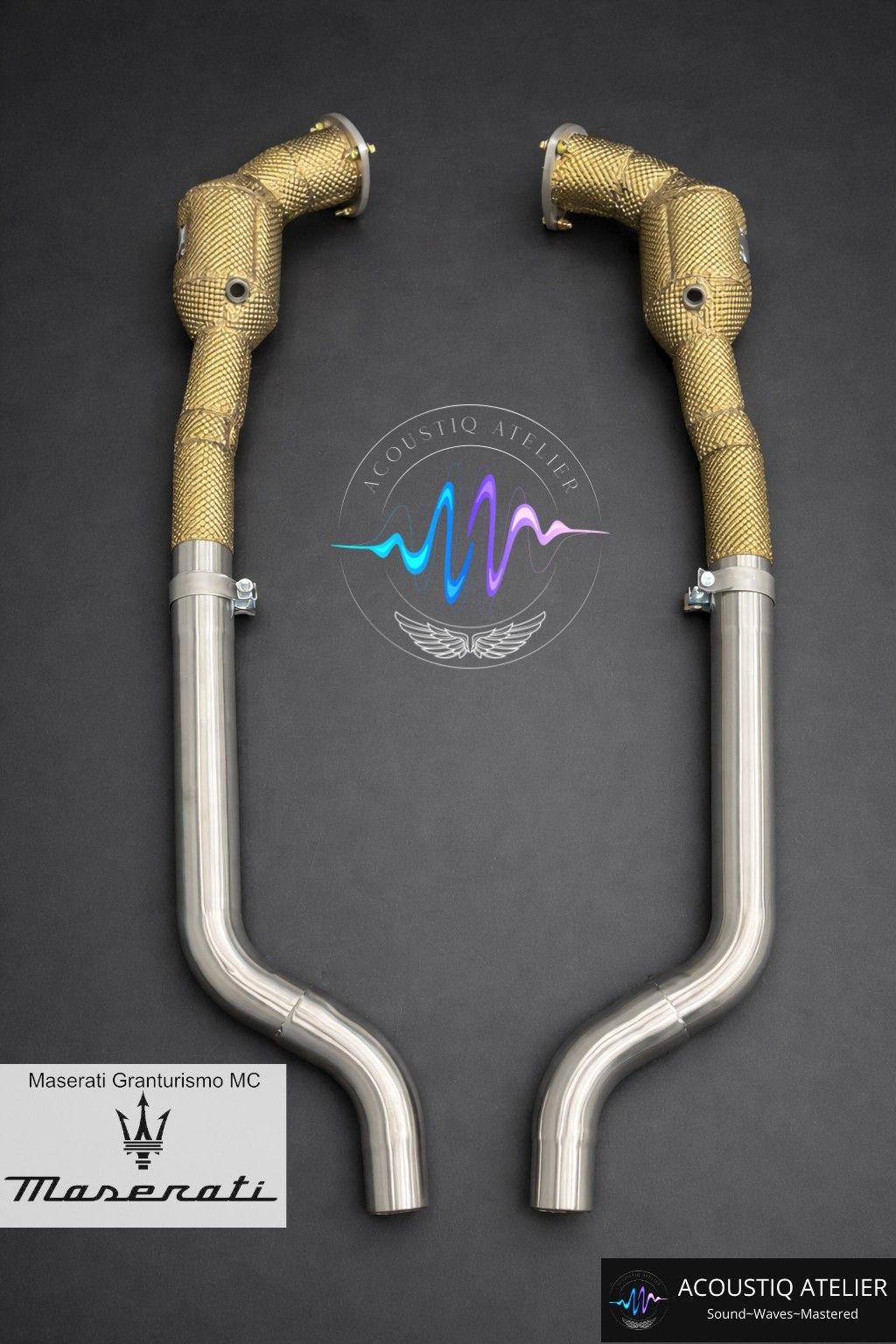 Maserati GranTurismo 2007-2019 Sport Cat 200 Cell Link Pipe Set