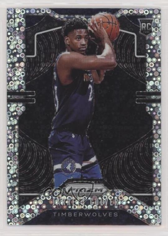 2019 Panini Prizm Rookie Fast Break Jarrett Culver (Ball In Both Hands) #252 2l4
