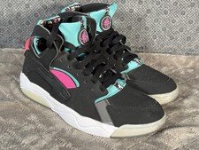 Nike Air Flight Huarache Niños Talla 7Y Negro Caminar Baloncesto Zapato Tenis
