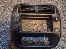 1995-2011 Ford Ranger Center Dash Radio Climate Bezel Trim Vents Panel Black Oem