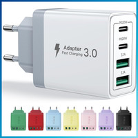 Usb C LadegeräT 4 Ports 40W SchnellladegeräT Pd 3.0 FüR Iphone Samsung