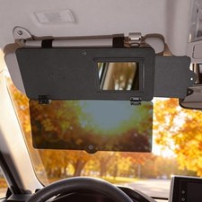 Sun Visor Extender for Cars, Sun Visor Extension Blocks UV, Visors Transparent