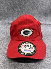 Gorra Green Bay Packers Gorra Correa Trasera Para Hombre Talla Única Roja NFL Fútbol Reebok Promo