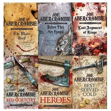 Joe Abercrombie First Law, World Of The First Law Series 6 Books Collection Set