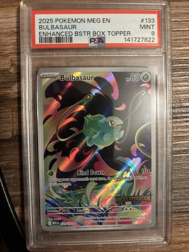 Bulbasaur - (Mega Evolution Stamped) 133/132 Miscellaneous Cards & Products Holo