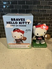 Hello Kitty Atlanta Braves Figurine Special Ticket Package 4/10/25 Same Day Ship
