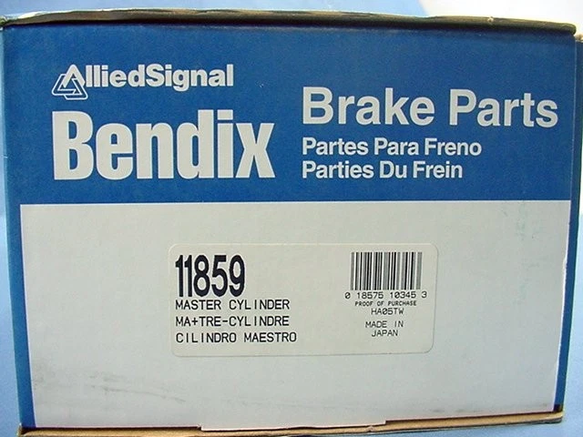 Cilindro maestro de freno Bendix 11859 para Phoenix Omega Cavalier Z24 1980-1982 Foto 3 de 3