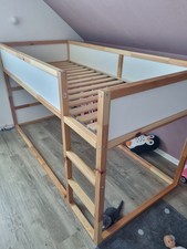Ikea Kinder Hochbett Holz 90x200cm