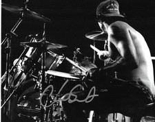 * CHAD SMITH * signed 8x10 photo * RED HOT CHILI PEPPERS *COA *