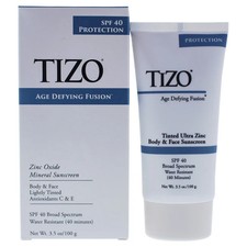 Ultra Zinc Tinted SPF 40 by Tizo for Unisex - 3.5 oz Sunscreen