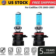 For Cadillac Cts 2003-2007 9006xshb4a Halogen Headlight Bulbs Low Beam