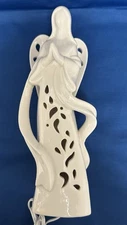Napco Light Up Angel Electric Ceramic Night Light Christmas Table Top