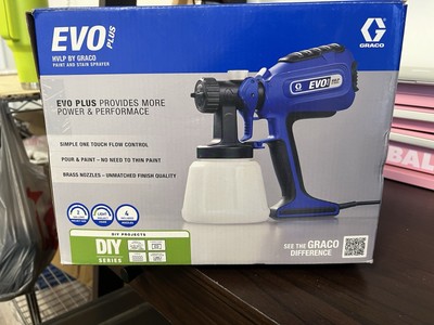 Graco EVO PLUS Electric Handheld HVLP Paint Sprayer (Compatible with Stains)