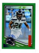 2025 Score - Zach Charbonnet #247 Signatures (AU) Green
