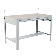 Safco SAF3962GR Precision Four-Post Drafting Table Base - Gray New
