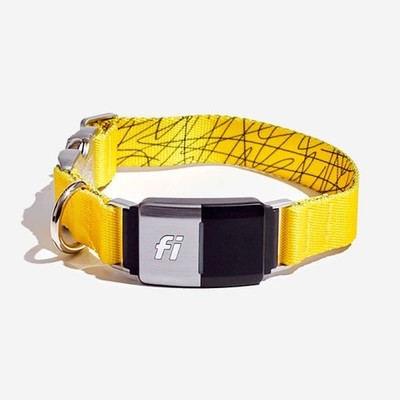 Fi Series 2 GPS Tracker Dog Collar FC2 Brand New Unopened Box Yellow Sz Medium
