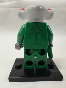 LEGO Space Police 3 Alien SQUIDMAN Minifig Green Monster Squid Man Red Cape 5980