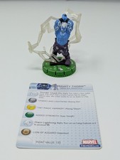 Marvel Heroclix Incredible Hulk 050 Mighty Thorr Chase con carta