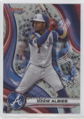 2024 Bowman's Best Refractor Ozzie Albies #7 1e8u