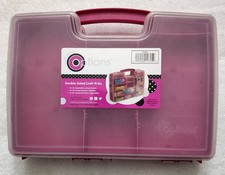 Creative Options Double Sided Craft N Go Case - MAGENTA 1715-51 tote carrier