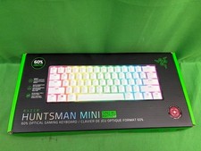 RAZER HUNTSMAN MINI SPECIAL EDITION WIRED KEYBOARD IN WHITE NEW (F40048961)