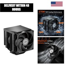 PCCOOLER RT720TC CPU Air Cooler 270W TDP Dual Tower 7 Heat Pipes
