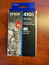 Epson 410XL Claria Premium High-Capacity Black Ink Cartridge - T410XL120 OEM New