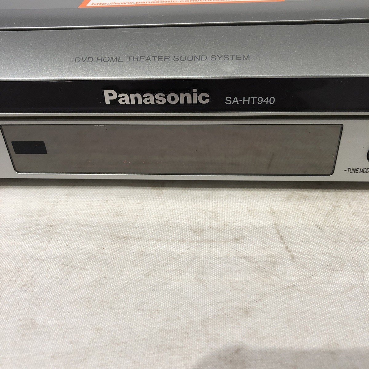 Panasonic Sa-ht940 5 Disc DVD CD Player Home Theater Receiver for Panasonic Sa-ht940 5 Disc DVD CD Player Home Theater Receiver for