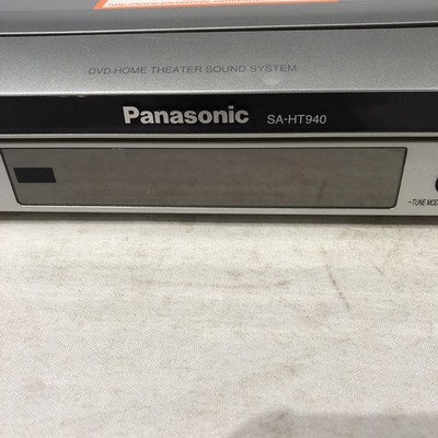 Panasonic Sa-ht940 5 Disc DVD CD Player Home Theater Receiver for