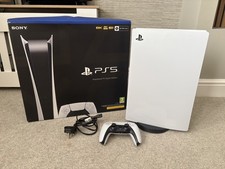 Sony PS5 PlayStation 5 Disc Free Digital Edition - Console, DualSense & Box