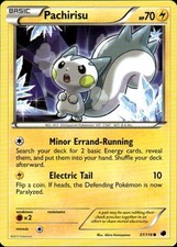 Pachirisu Common Plasma Freeze 37/116 Pokemon Card