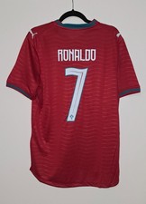 Cristiano Ronaldo #7 Portugal 2022 World Cup Home Jersey M Nike W