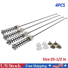 4x W10780045 Washer Suspension Rod Spring Kit...