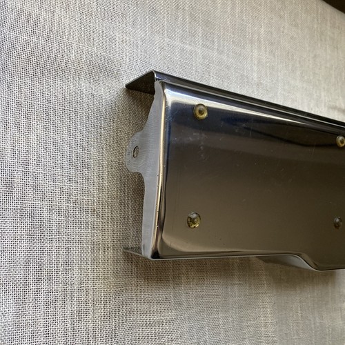 Top Ignition Distributor Chrome Shield Cover Guard USED 70-74 C3 Corvette - Picture 4 of 9