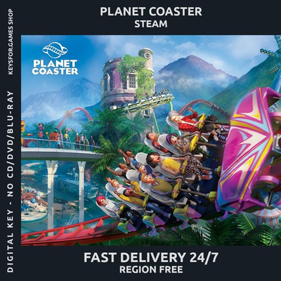 #ad Planet Coaster Steam Global PC Roller Sandbox Bau Simulation Management EUR 3.49
