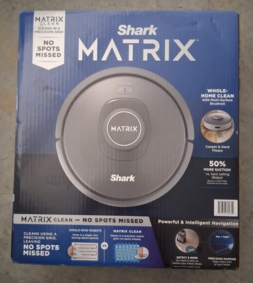 #ad SHARK MATRIX ROBOT 50% more suction VS. best iRobot WHOLE HOME CLEAN MULTI SURF. $165.00