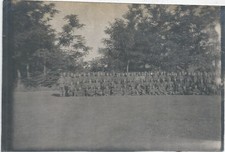 O089,Foto,Kompanie RIR 252,Appellplatz in Ort ?,Rumänien,beschr.,1917