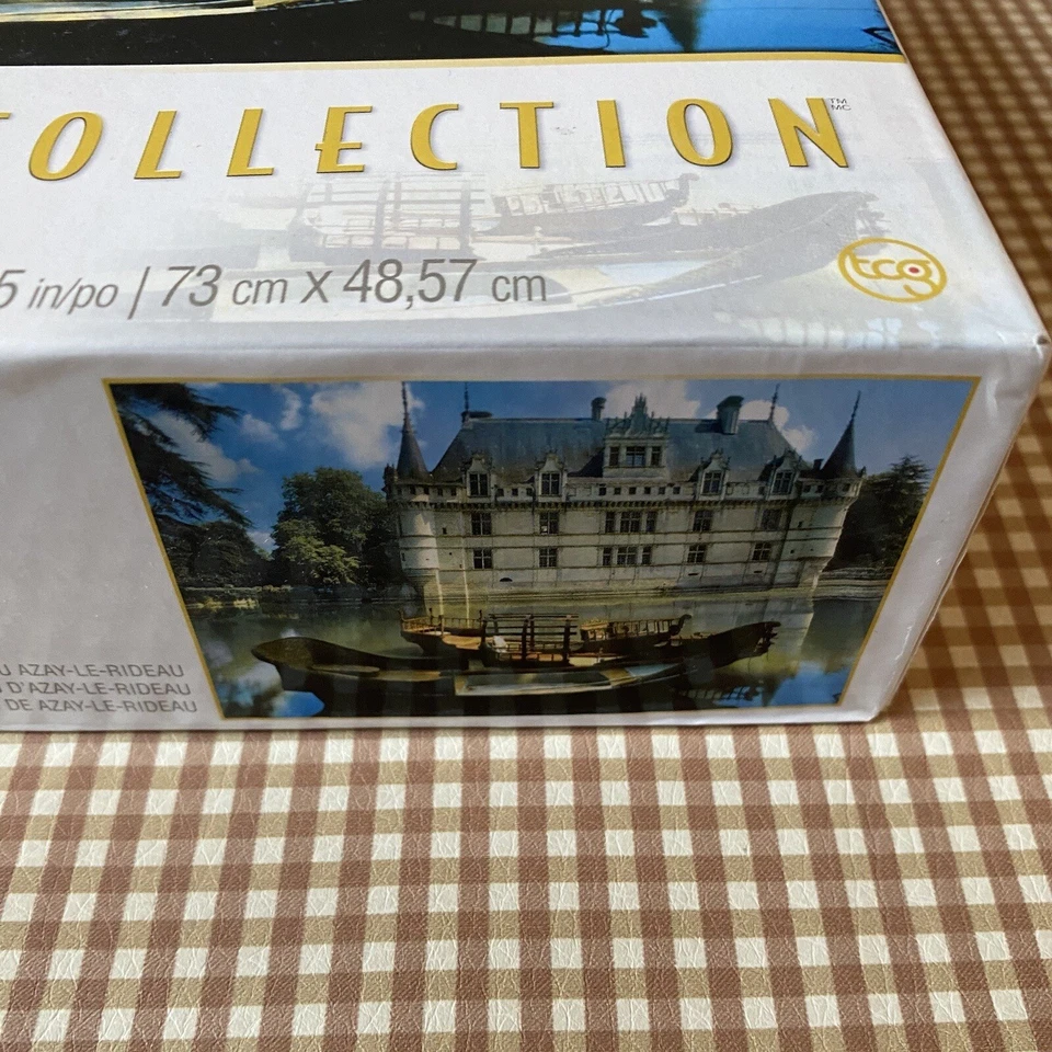 Chateau Azay-Le-Rideau France Puzzlers Collection 1000 Pieces Sealed NEW - Image 3 of 4