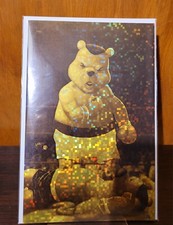 Do You Pooh? Muhammad Ali Homage CRYSTAL FLECK Gold Foil Variant AP1 - comic cover